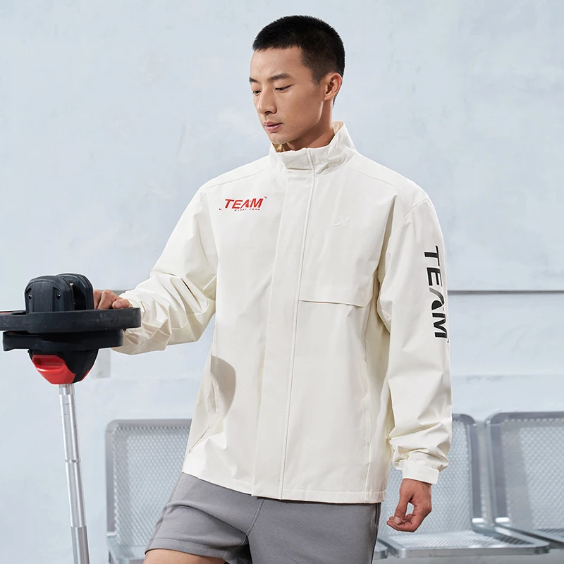 Xtep Windbreaker For Men 2024 Spring Soft Leisure Durability Coat Comfortable Tops 976129150106