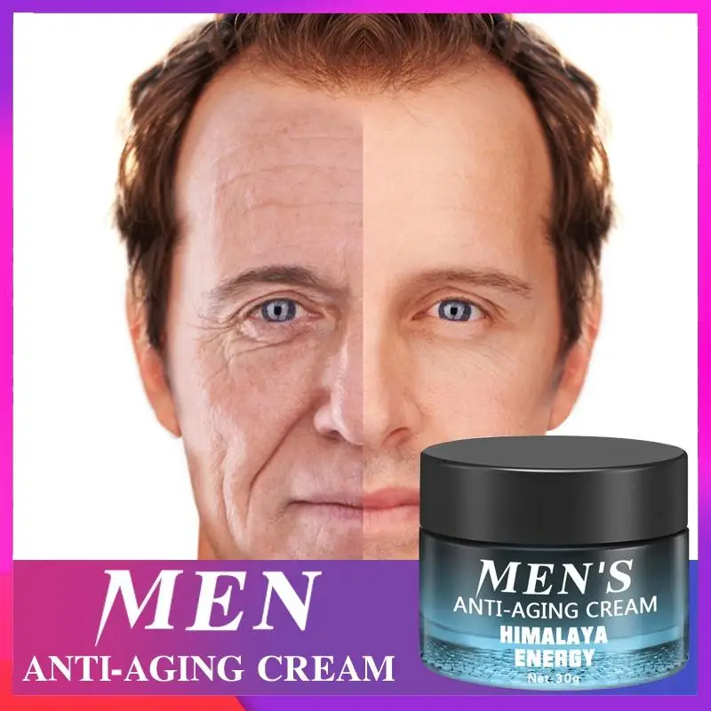 2022 Men's Anti Aging Face Cream Moisturizer Anti Wrinkle Facial Skin Care Collagen Retinol Hyaluronic Acid Day & Night Cream