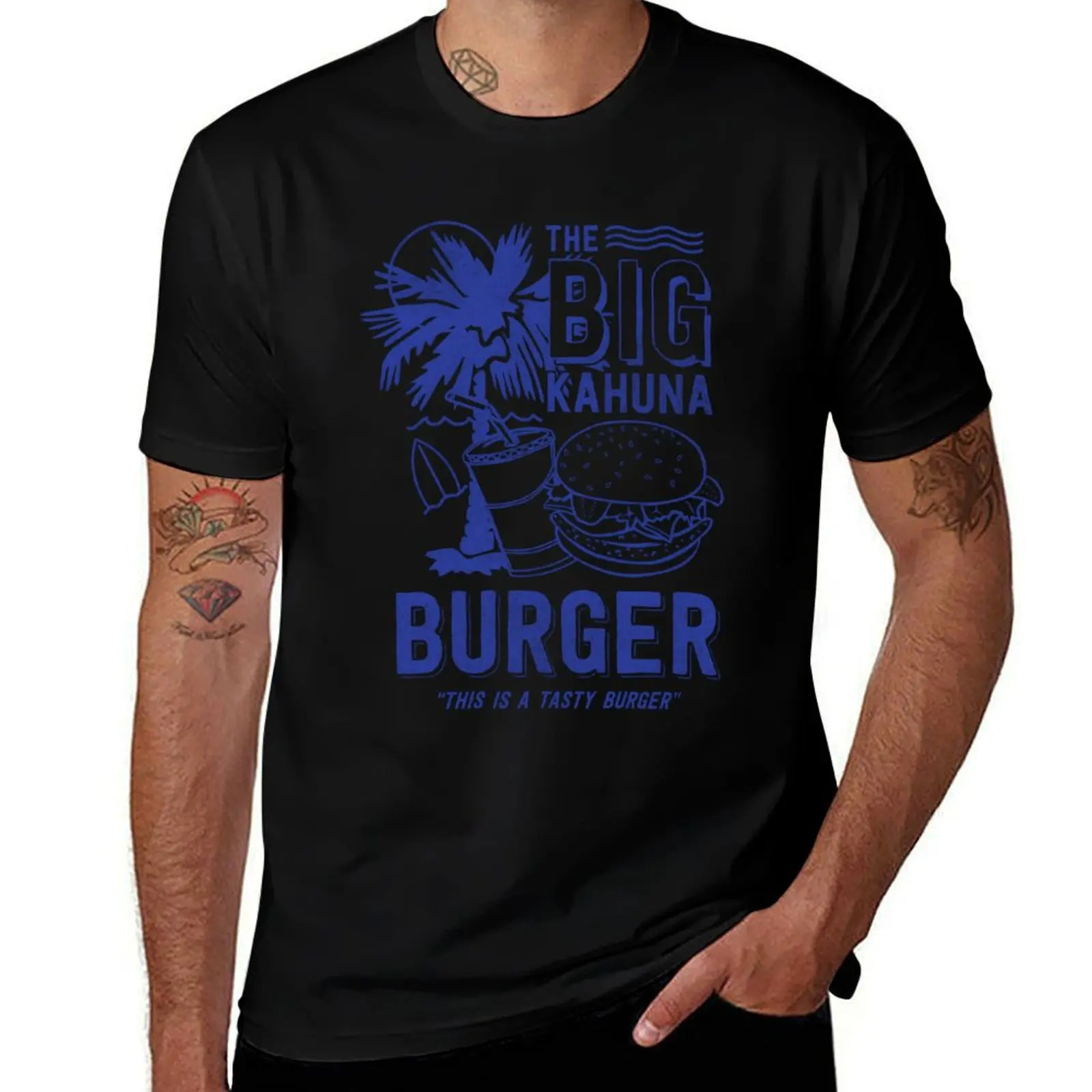 The Big Kahuna Burger T-Shirt tops korean fashion plus size tops aesthetic clothes t shirt men 100℅ cotton