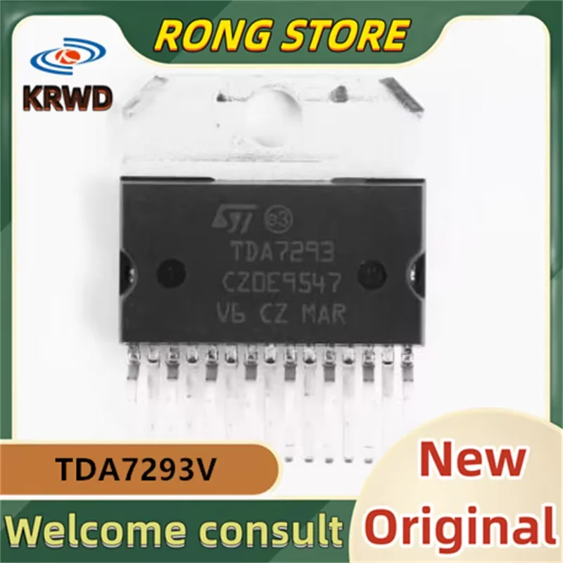 

(5PCS) TDA7293V TDA7293 A7293 ZIP-15 New and Original Chip IC
