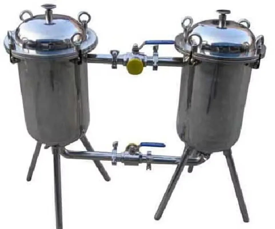 

Stainless Steel Sanitary Dual Switching Pressure Filter High-Efficiency Filtration System
