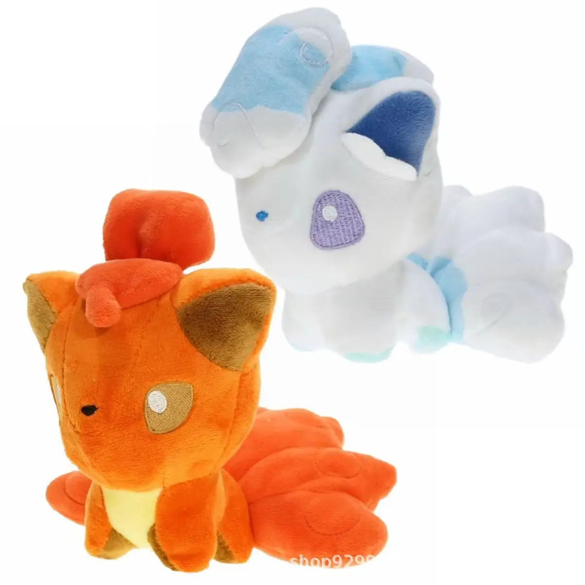 15cm Alolan Vulpix Plush Toy Soft White Pokémon Stuffed Animal Regional Form Ice Fox Collectible Gift for Fans