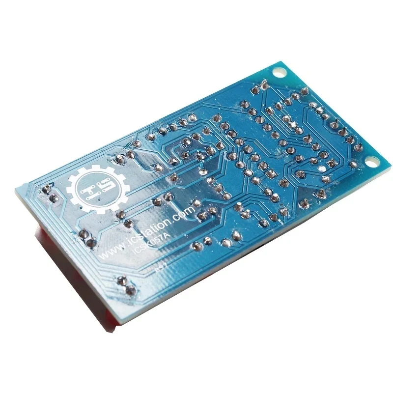 전자 주사위 NE555 CD4017 DIY 키트 5mm 빨간색 LED 4.5-5V ICSK057A 전자 재미 키트