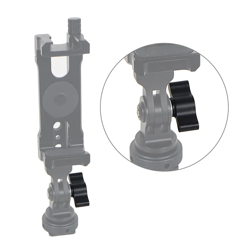 Für GoPro Hero 13 11 10 8 5 Zubehör Aluminium T Kopf Hand Schraube Daumen Knopf M5 1/4 Edelstahl Bolzen für DJI Action Kamera – Detail 16