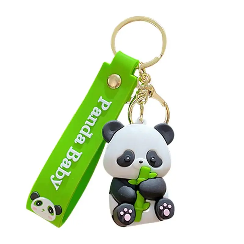 

Panda Keychain Cute Keychain Car Pendant PVC Cartoon Animal Cute Car Pendant Unique Panda Keychain Decoration Stylish Bag Doll