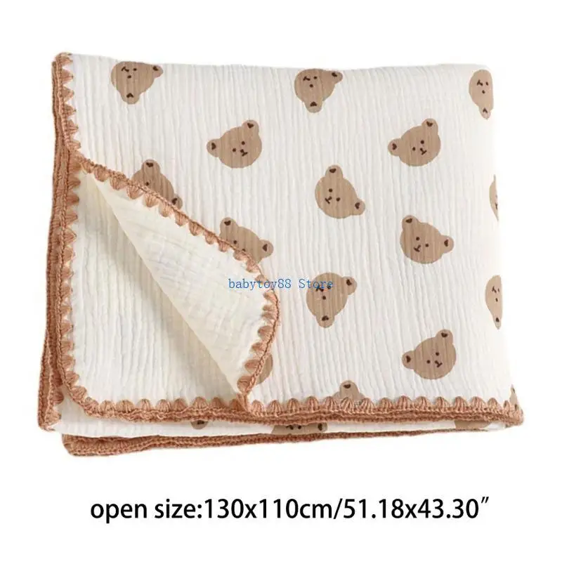 Y4UD بطانية دش للرضع صبي فتاة لينة التمريض بطانية حمام صور تبادل لاطلاق النار الدعائم #6