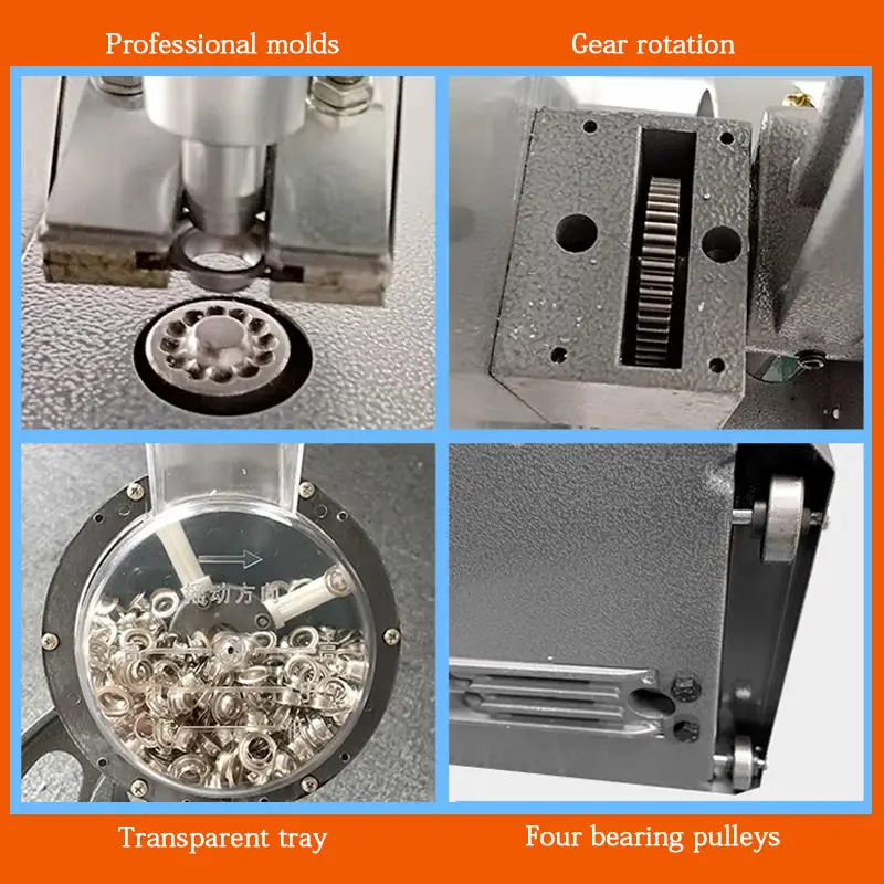 Eyeleting Grommet Machine Eyelet Punching Automatic Eyelet Machine for Banners Sale