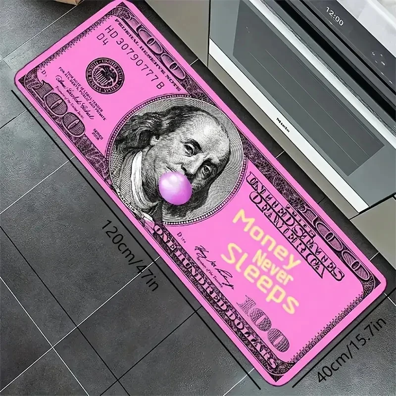 Add a Pop of Color to Your Home with this Creative Dollar Pattern FloorMat!,Bathroom decorations