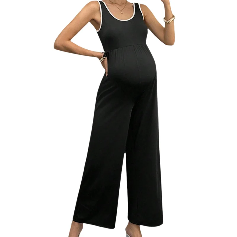 

Women's Wide-Leg Yoga Pants & Slim Workout Outfit Jumpsuit for Maternity Women