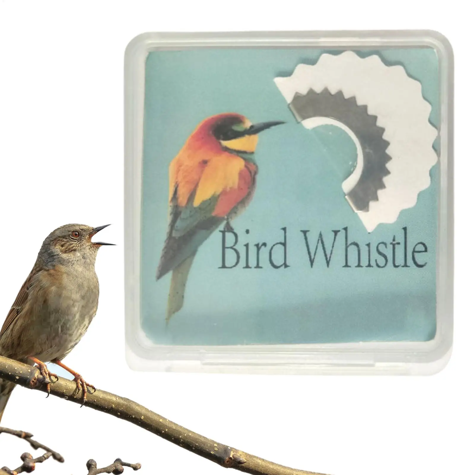 

1pc Creativity Magic Fun Bird Whistle Toys Magic Fun Bird Caller Tongue Whistle Warbler Original Magic Tweeting Noisemaker Toys