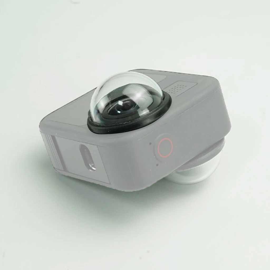 2-teiliger schützender Objektivdeckel, ölbeständig, staubdicht, hohe Lichtdurchlässigkeit, kratzfester Schutz für GoPro Max Action-Kamera – Detail 7
