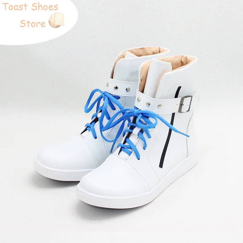 Game Project Sekai Colorful Stage Shiraishi An Cosplay Shoes PU Shoes Halloween Carnival Boots Cosplay Props Costume Prop