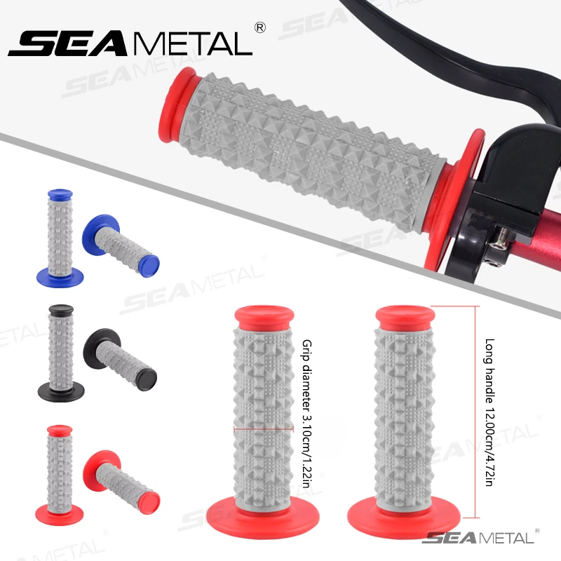 SEAMETAL Motorcycle Grip Dirt Bike Grips 7/8