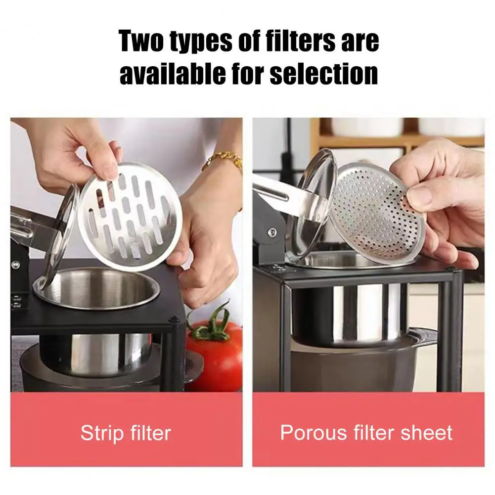 

Multifunctional Food Press Stainless Steel Juicer Vegetable Press 2-in-1 Hand Food Squeezer for Citrus Fruits Potato Ricer