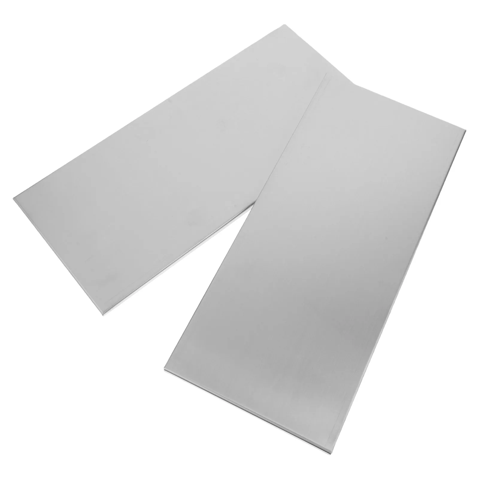 

2Pcs Metal Blank Door Sign Plate Adhesive Brushed Stainless Steel Office Name Plates for Wall Door Apartment Hotel School