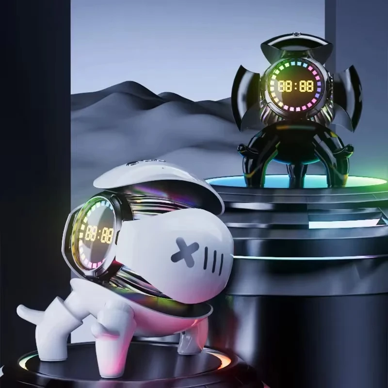 

New Design Robot Monster Portable HiFi Subwoofer Party Hand Free Call Loudspeaker Stereo TWS Bluetooth Wireless Speakers