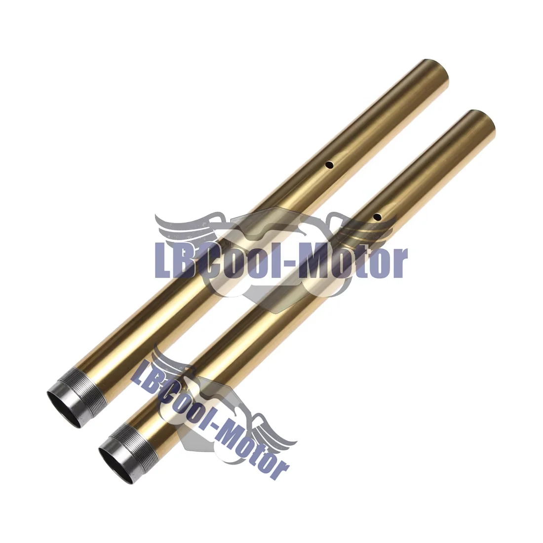 

2xпередние внутренние трубки ножки вилки для YAMAHA FZ1 Fazer 2006-2015 2007 2008 2009 2D1-23120-0000 43X525 мм золотая/серебряная подвеска вилки