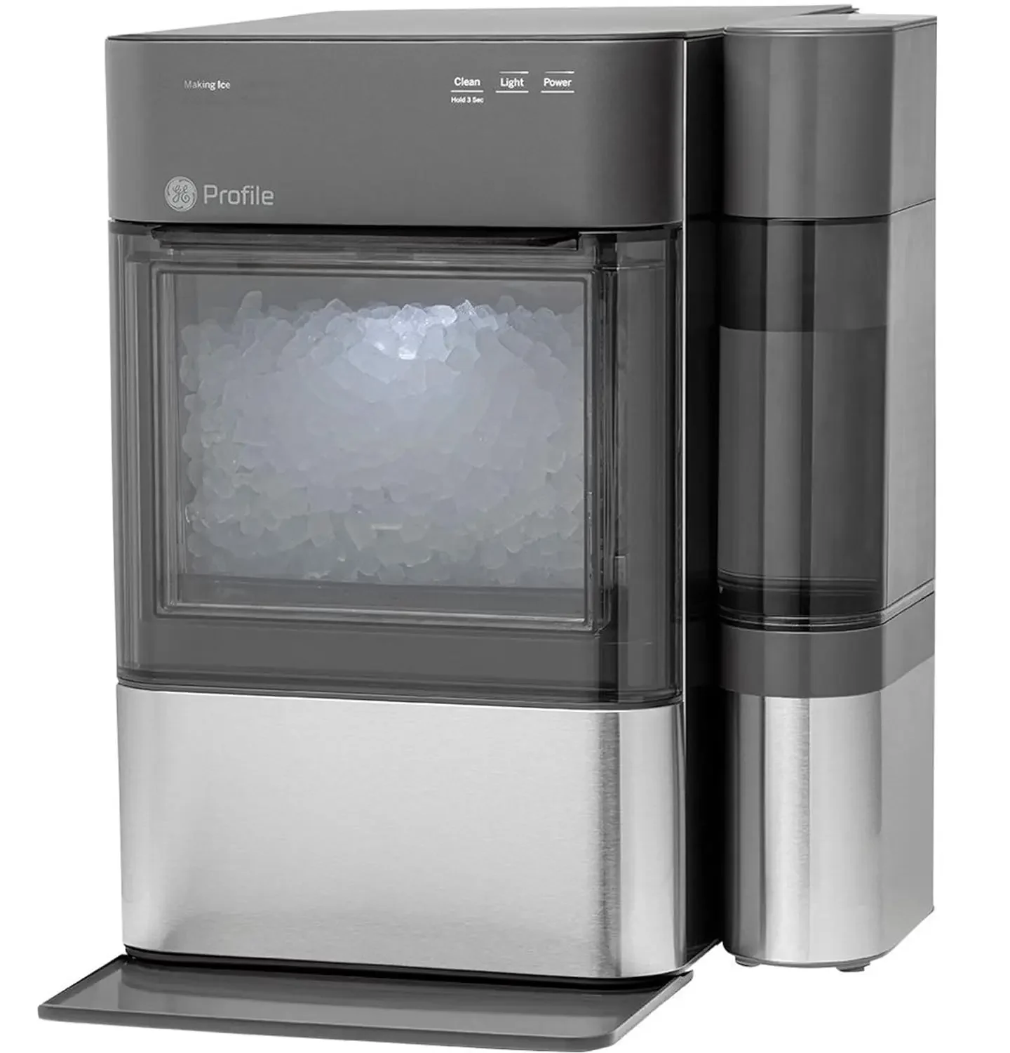 GE Profile Opal 2.0 Blat Nugget Ice Maker z bocznym zbiornikiem Ice Machine z połączeniem WiFi Smart Home Kitchen Essentials