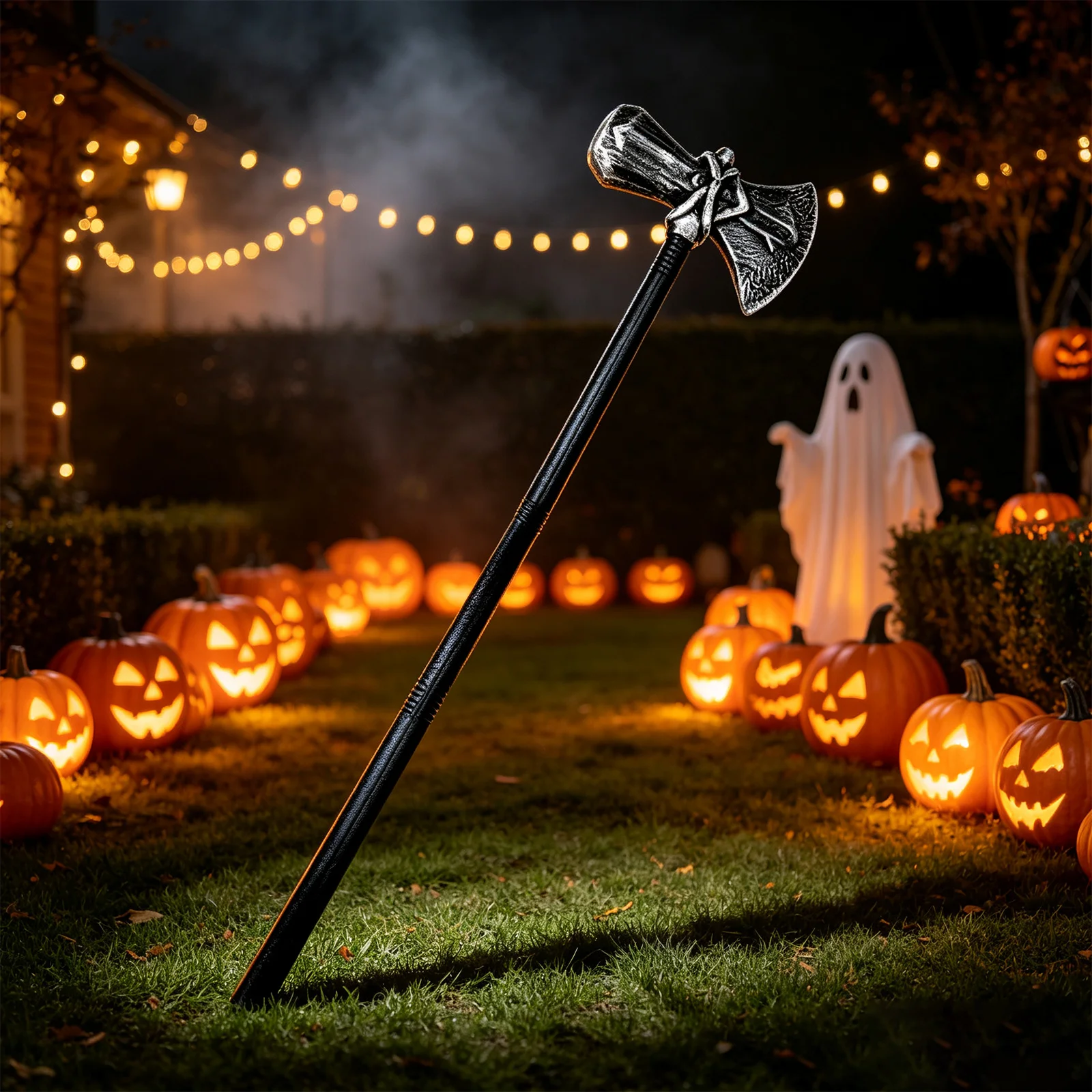 Halloween Skull Axe Scepter Decoration Props for Halloween Cosplay Theme Party Stage Performance 5