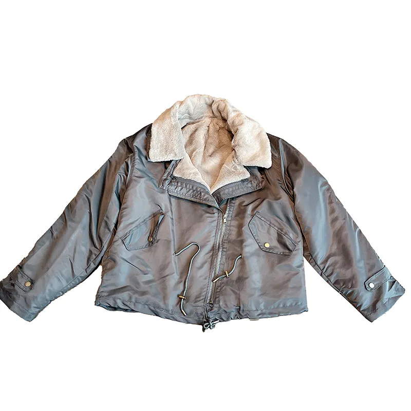 Men's 2025 Autumn Winter New Retro Detachable Faux Two-Piece Warm Jackets Men's High-End Parkas Thickened Faux Fur Collar Parkas