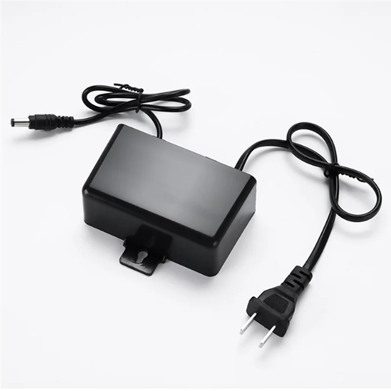 12V 2A Waterproof Power Supply Adapter Outdoor Rainproof Surveillance Adapter For DC Camera LED Strip Switching EU Plug