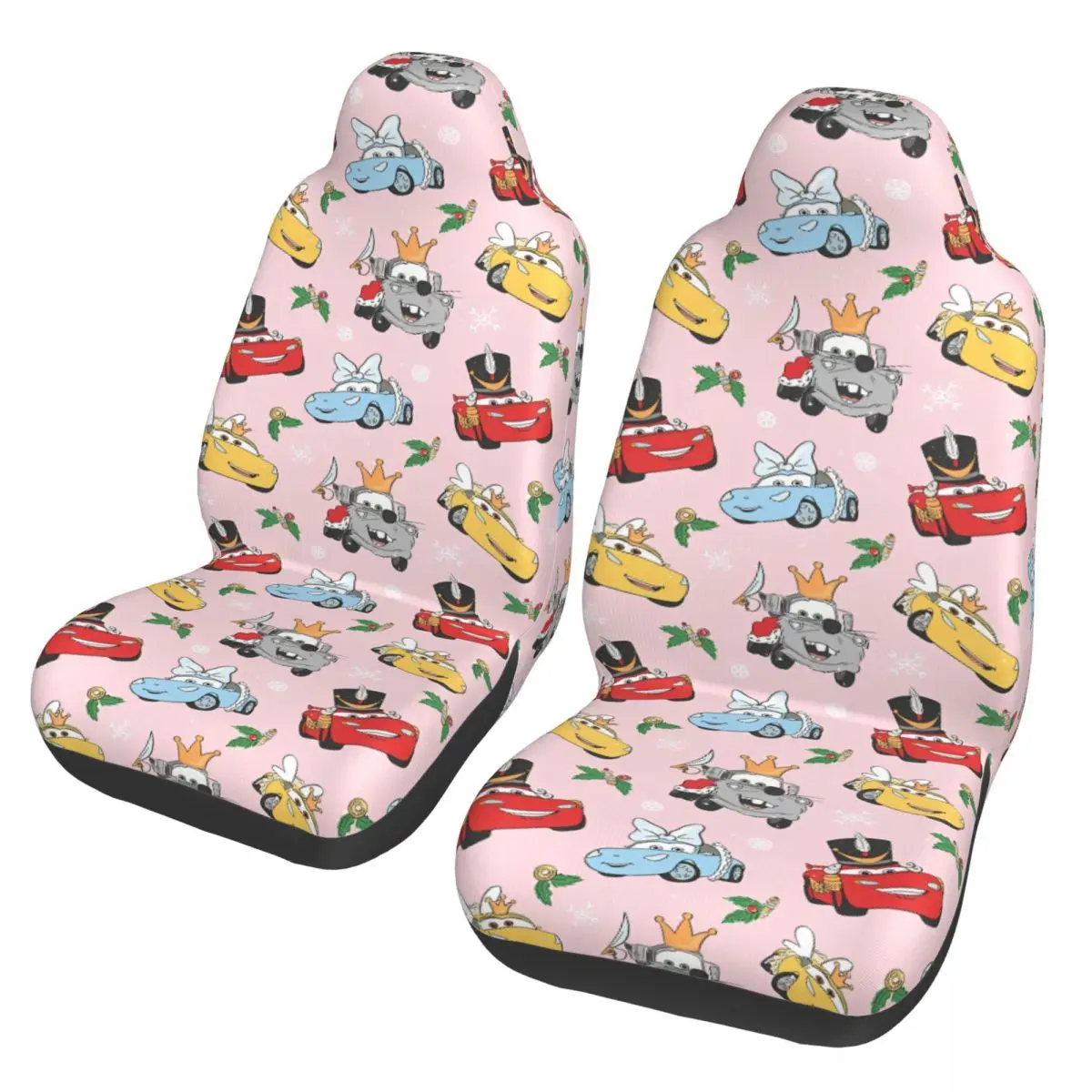 

Cars Lightning McQueen Universal Car Seat Cover Protector Interior Accessories Travel Car Seat Covers Fabric Car Styling