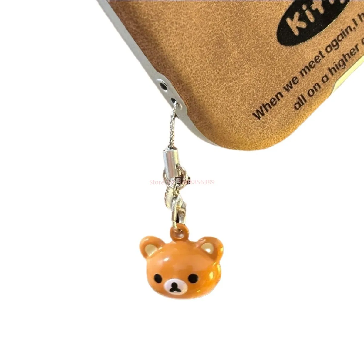 Kawaii Rilakkuma سلسلة هواتف الكرتون لطيف الإبداعية الرجعية سلسلة قلادة المفاتيح أنيمي الطرفية Ccd حقيبة الديكور فتاة الهدايا
