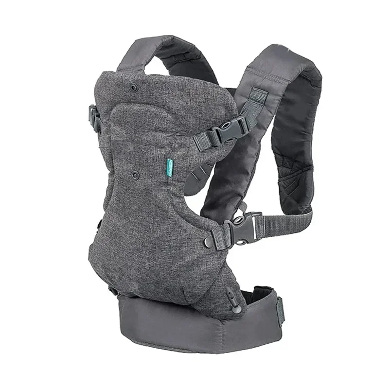 Baby Carrier All Positions Sling Wrap Cool Air Mesh Cotton Backpack Four-in-one Baby Shoulder Strap with Baby Shoulders Infant