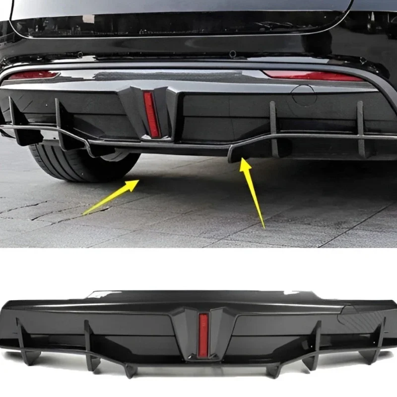 

Hight quality Car Body Kit Carbon Fiber ABS Rear Bumper Lip Diffuser For Model Y 2020-2023