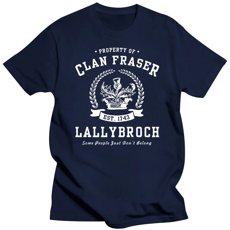 funny t shirt Property Of Clan Fraser tshirt men tee