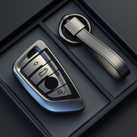 Fashion TPU Car Remote Key Case Cover Shell Fob For BMW X1 X3 X5 X6 X7 1 3 5 6 7 Series G20 G30 G11 F15 F16 G01 G02 F48 Keyless