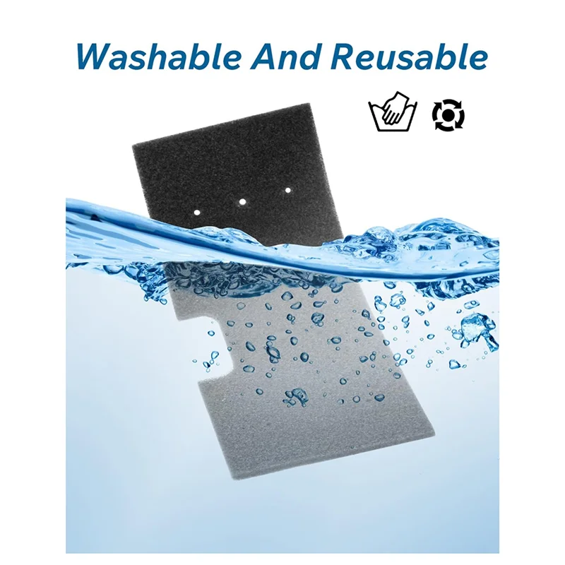 A02V-Dryer Lint Filter Hand Washable And Reusable Filter Washer Dryer Replacement Parts