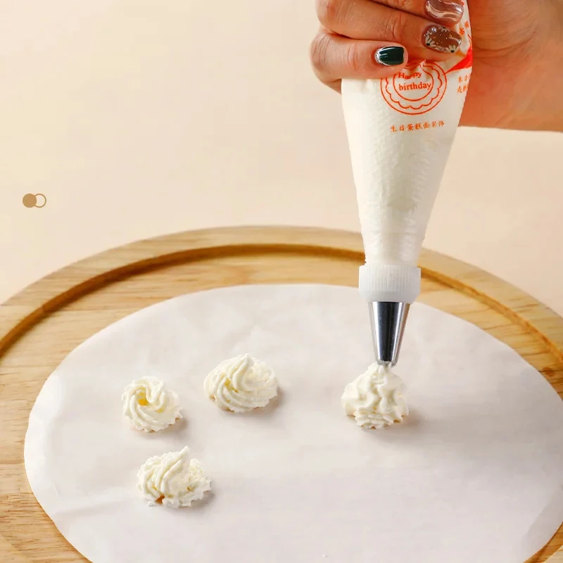 50/100/200/300/400/500Pcs Disposable Piping Bag Dessert Cookie Pastry Bag Cake Decorating Accessories Tools Bakery Tool