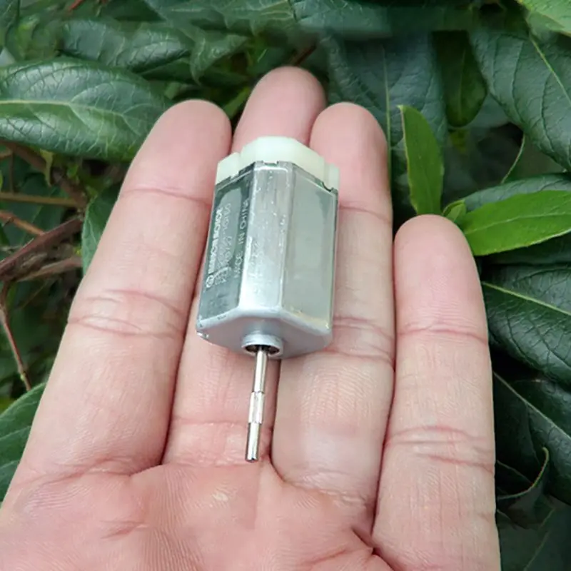 Six-pole Rotor High Torque Micro Motor Car Folding Mirrors DC12V 7200rpm Precision Square DC Motor with Precious Metal Brush