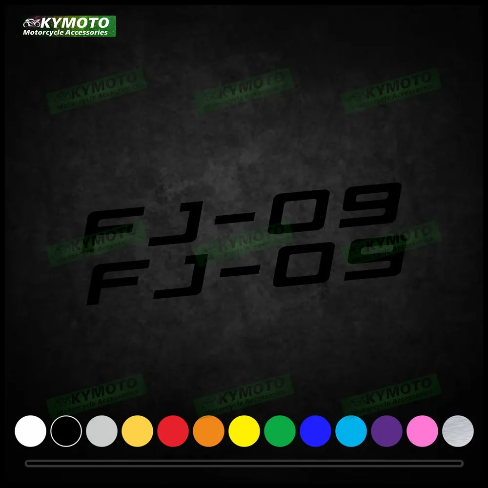 

Для Yamaha YZF FJ-09 FJ09 аксессуары для мотоциклов, наклейки, обтекатель, украшение, шлем, топливный бак, логотип двигателя, светоотражающая наклейка