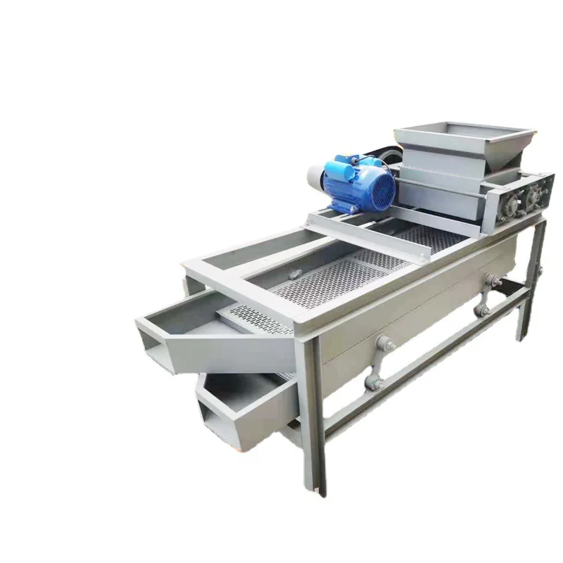 2025 ใหม่มาถึงขายร้อน Hazel Nut Cracker เครื่องอัลมอนด์ปลอกกระสุนปาล์ม Kernel Cracking Machine
