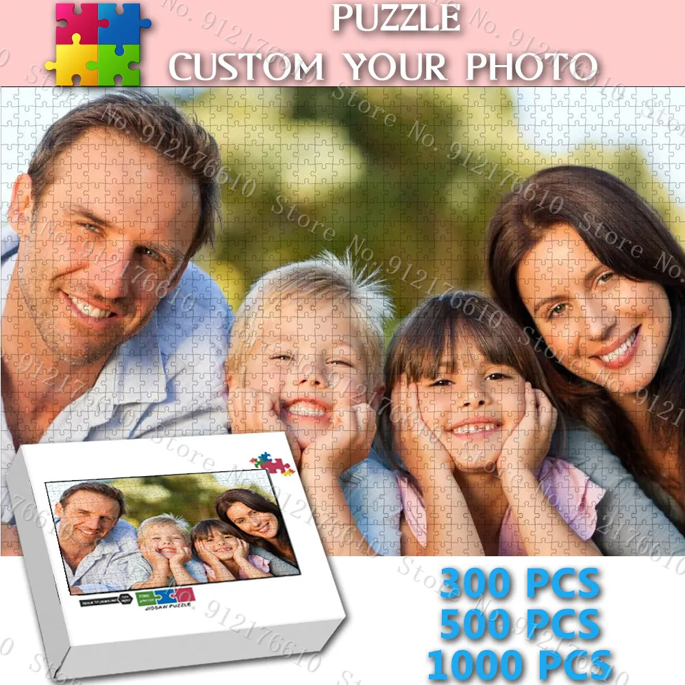 

Personalized Photo Puzzle Custom Photo Jigsaw From Your Own Picture Custom Photo Puzzle 300/500/1000 Pieces Puzzle for Adult