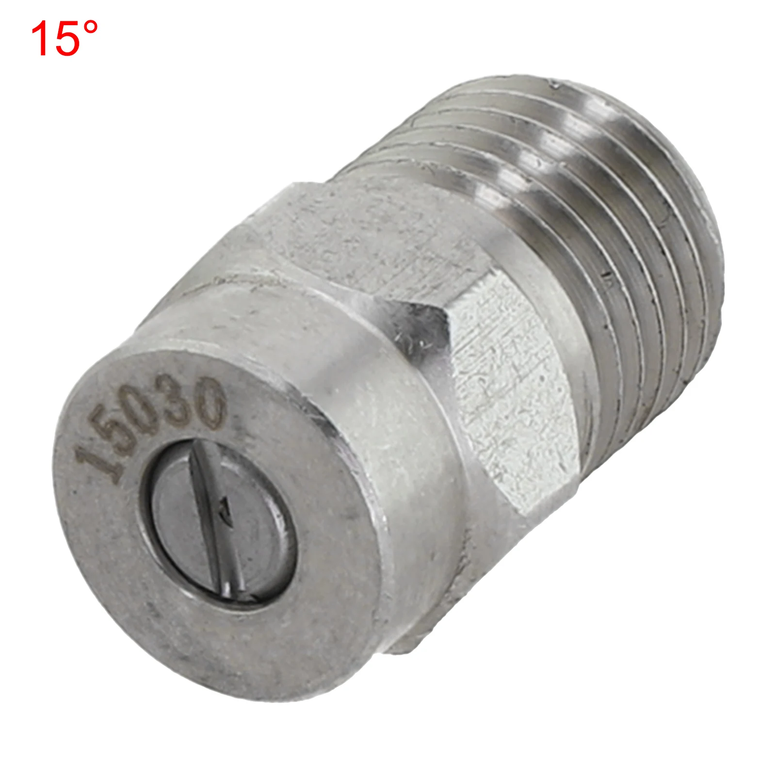 Thread Spray Nozzle Stainless Steel Floor Scrub Brush Replace Spray Angle 0 15 25 40 1 4 Male NPT Undercarriage Brush