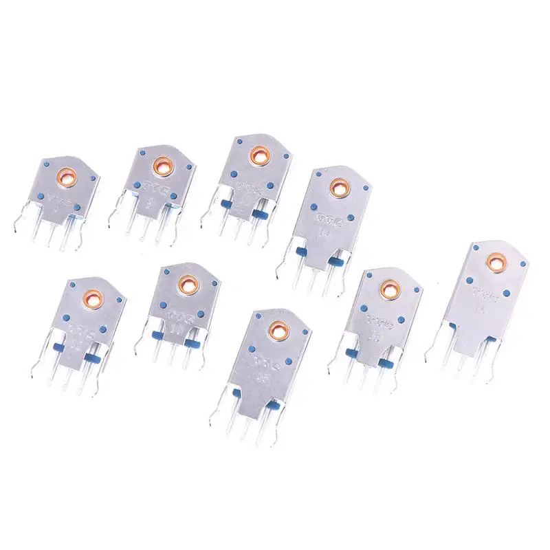 Decodificatore antipolvere TTC 8/9/10/11/12/13/14/15/16mm Rotary Mouse Roll Silver Wheel Encoder Foro da 1,74 mm 20-40 g per mouse PC