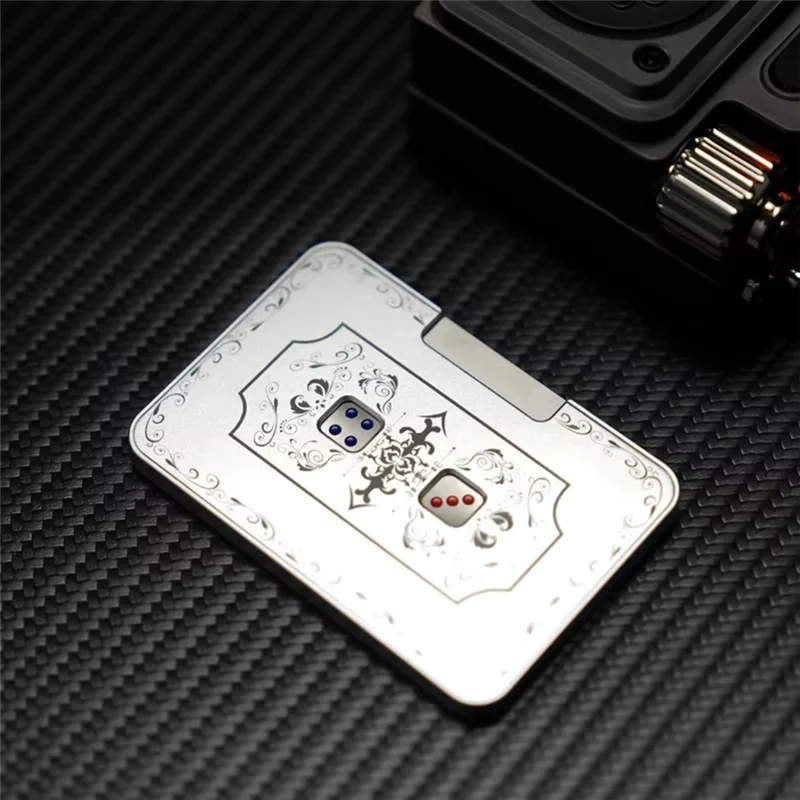 CYGJ-EDC Mechanische Würfel Fidget Spinner Partys Weintisch Spiele Tragbare Finger-Push-Karte Wahl Schwierige Entscheidung