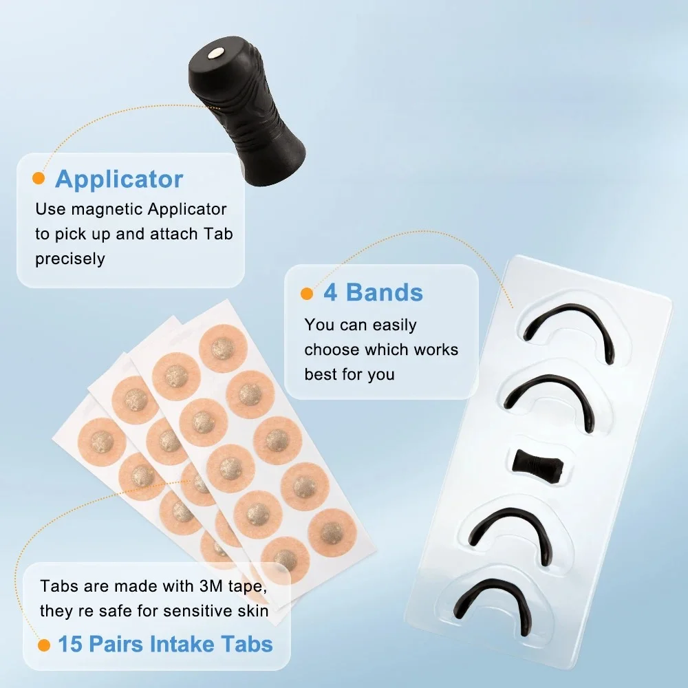 

Nasal Breathing Dilators Starter Kits,Anti-snoring Nasal Strips,Magnetic Nose Strips,Increase Sports Air Improve Sleeping