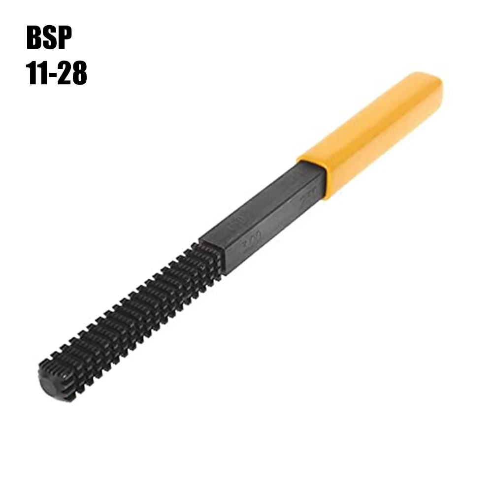Thread Restoration Tool Set with Double Sided Handle for Comfortable Grip Perfect for Repairing External Threads