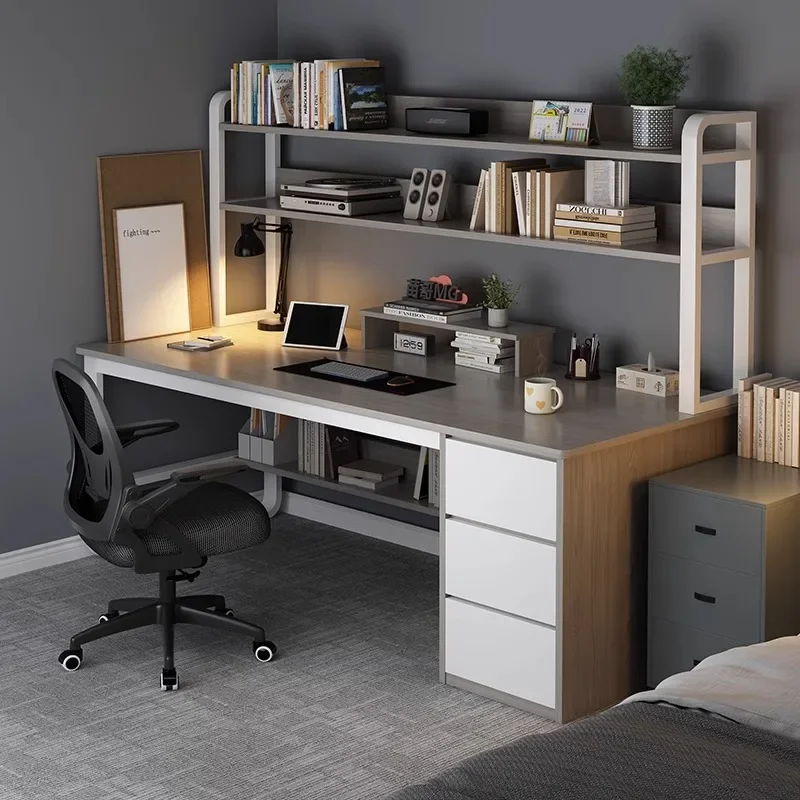 

Organizers Gaming Office Desk Computer Study Bureau Corner Table Office Desk Storage Scrivania Angolare Luxury Furniture