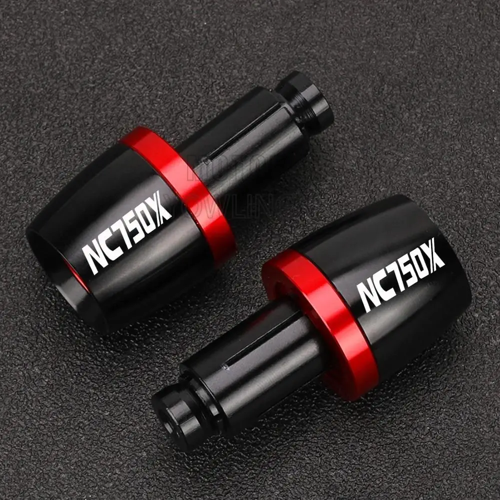 For HONDA NC 700 750 S/X NC700 NC750 S X 2023 All Years Motorcycle 22mm Handlebar Grips Bar Ends Cap Handle Counterweight Plug