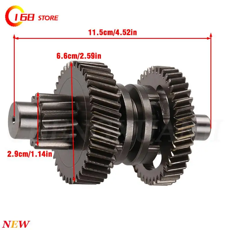 14T ATV Engine Transmission Gear Sleeve for 180CC ATV Gear Replacement Parts