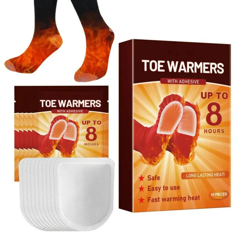 

Adhesive Foot Warmer Non-Woven Fast-Heating Comfortable Foot Warmer Self-Heating Feet Patch Foot Care For Jogging Hiking Fishing