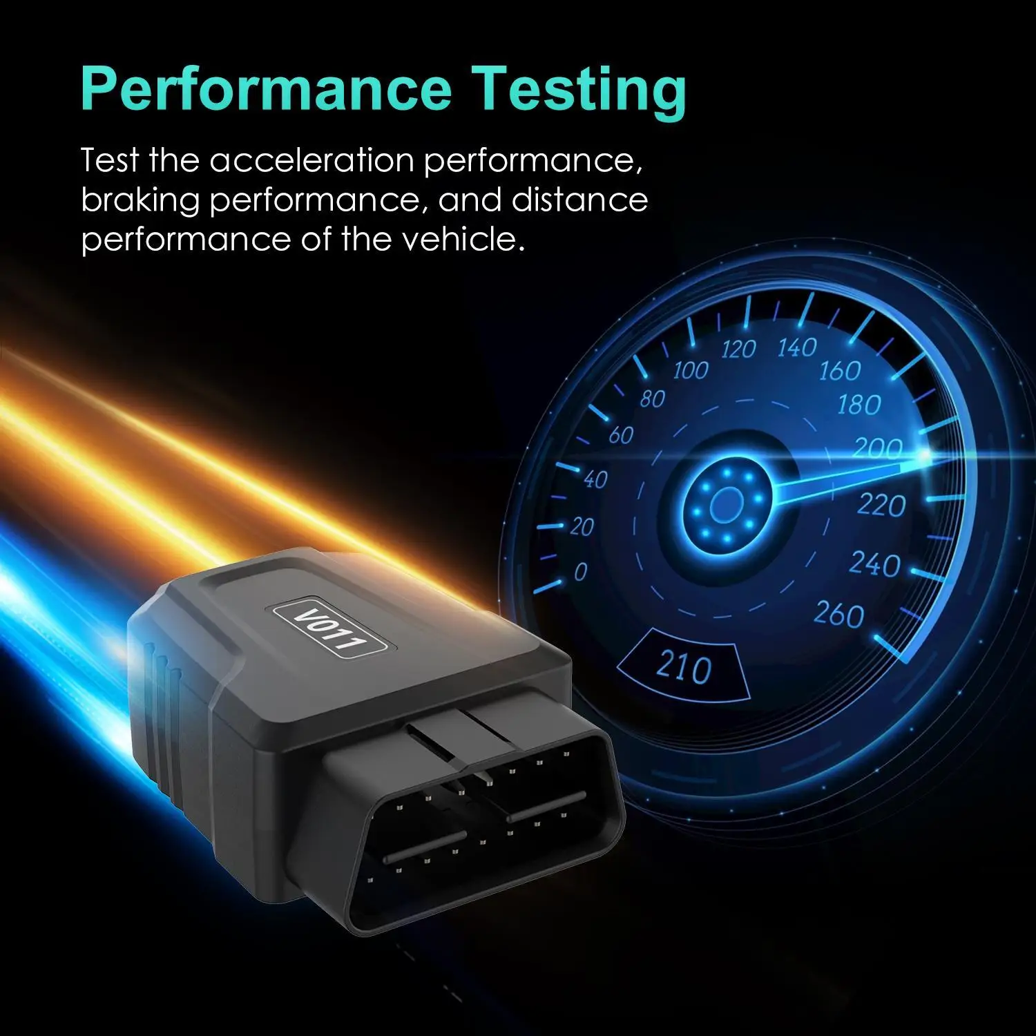 V011 OBDII Powerful Than ELM327 Bluetooth 5.4 Quickly Diagnosis OBD2 Scanner Clear Car Faults For IOS/Android Auto Code Reader