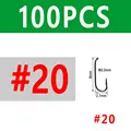 100 Piezas Tamaño 20