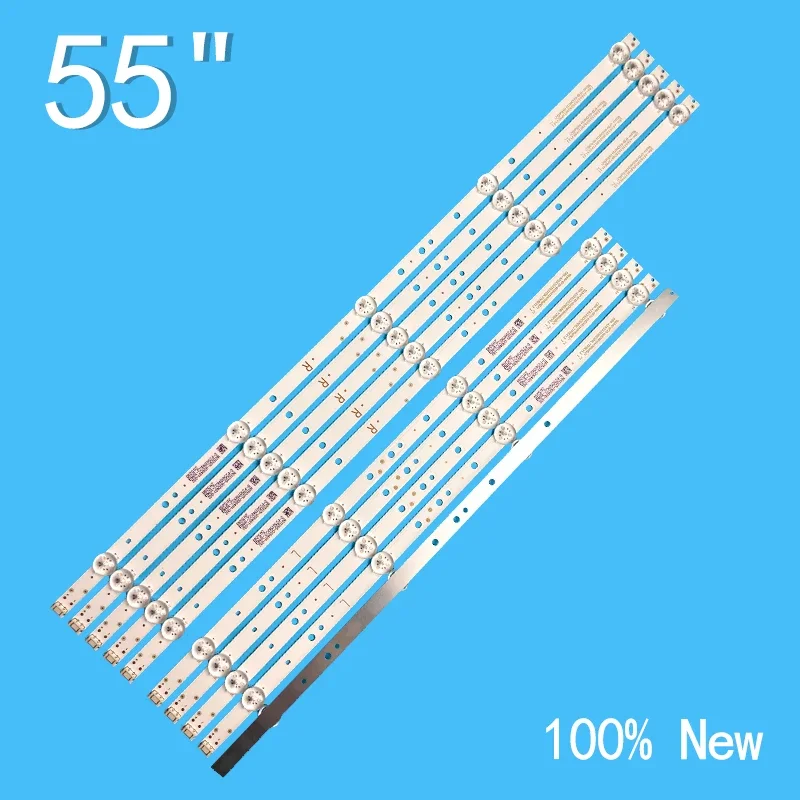 LED Backlight Strips for 55G2A 55F5 55V7 55M75 55D10 SW55D04A/SW55D05B-ZC22AG-10 CRH-A55G330300509L776REV1.1