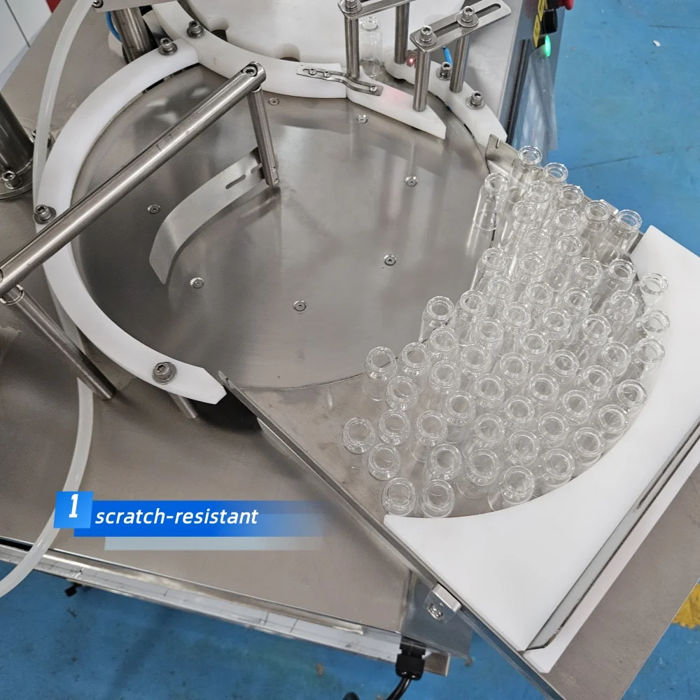 Small Desktop Liquid Filling Machine for 5ml 7ml 10ml Bottles Automatic Water/Oil Packaging Equipment Plastic Glass